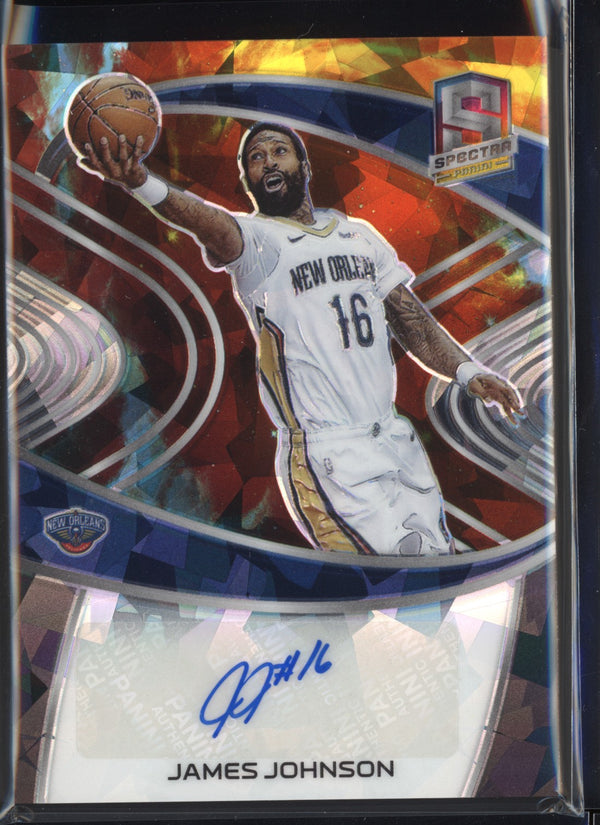 James Johnson 2020/21 Panini Spectra Signatures Astral 21/35