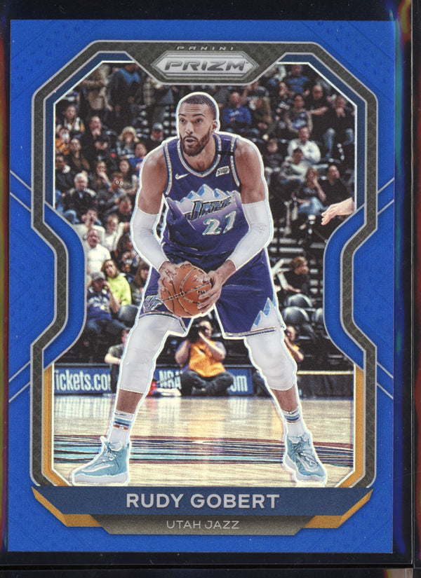 Rudy Gobert 2020/21 Panini Prizm Blue 50/199