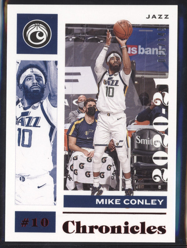 Mike Conley 2020-21 Panini Chronicles 34 Red 11/149