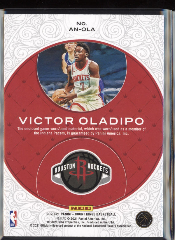 Victor Oladipo 2020-21 Panini Court Kings Art Nouveau Jersey