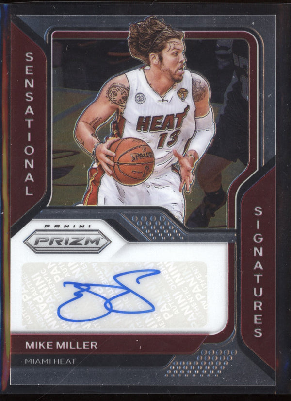 Mike Miller 2020-21 Panini Prizm Sensational Signatures