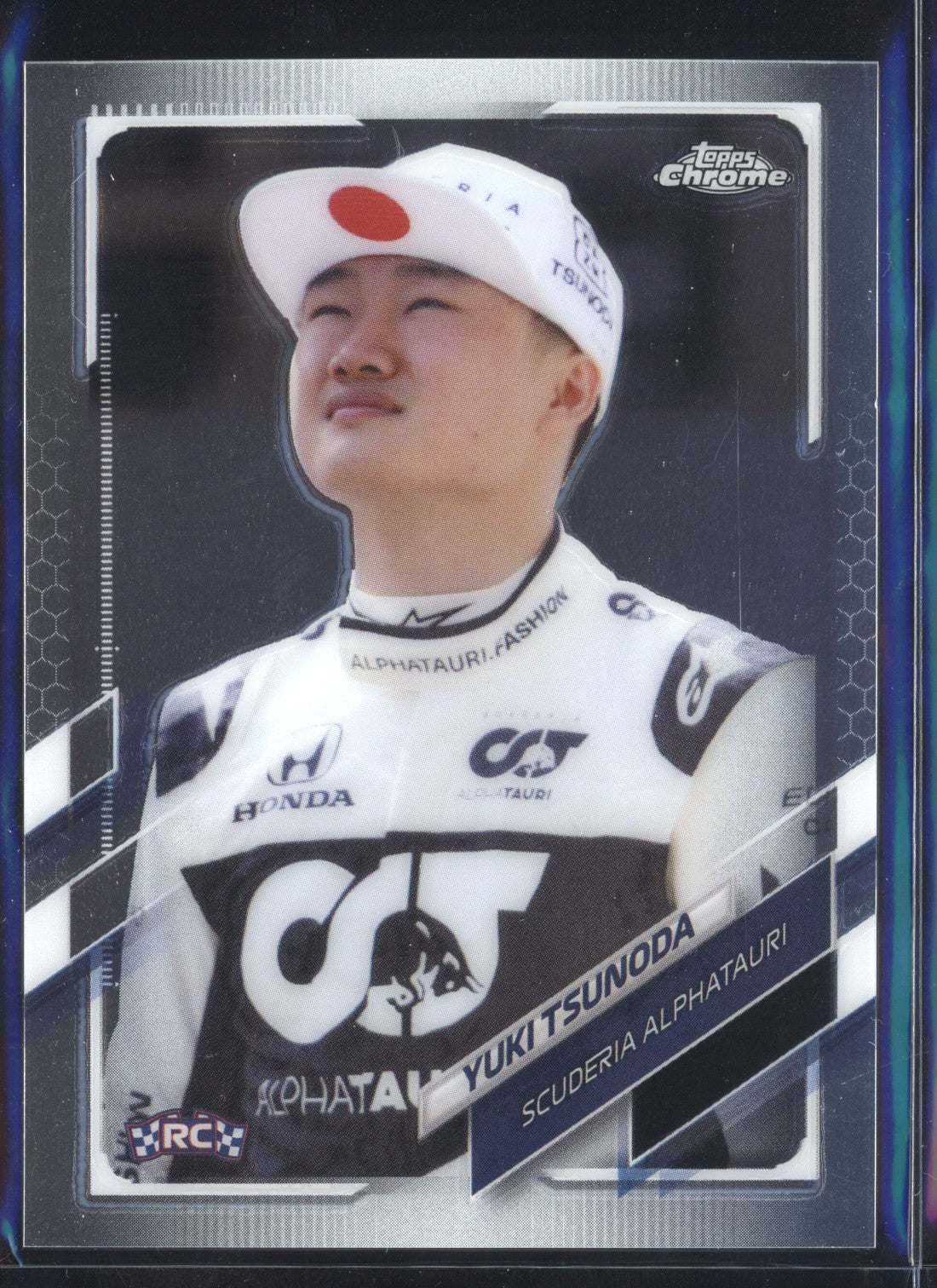 Yuki Tsunoda 2021 Topps Chrome Formula One RC