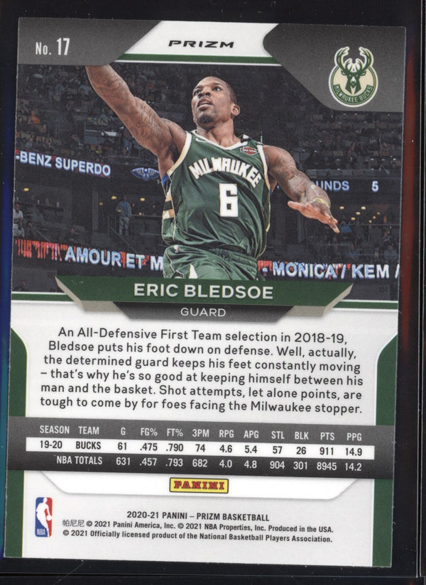 Eric Bledsoe 2020/22 Panini Prizm Red Wave