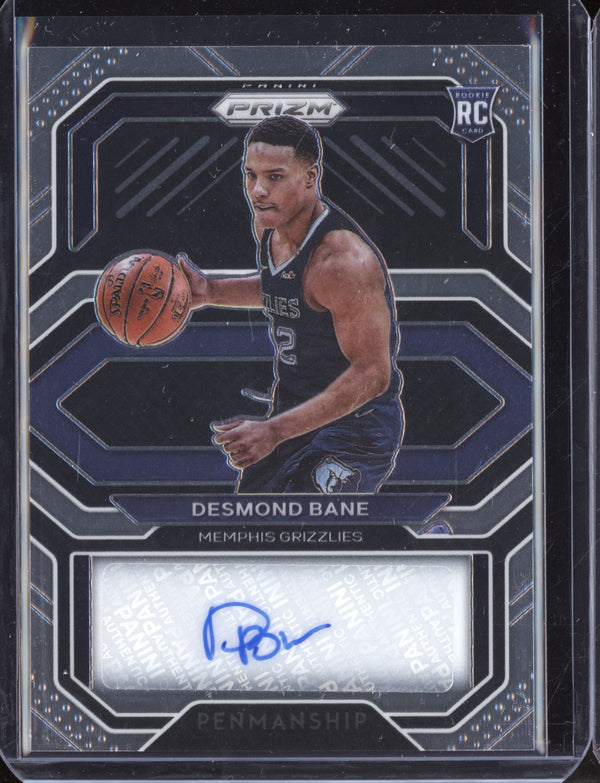 Desmond Bane 2020-21 Panini Prizm Rookie Penmanship RC