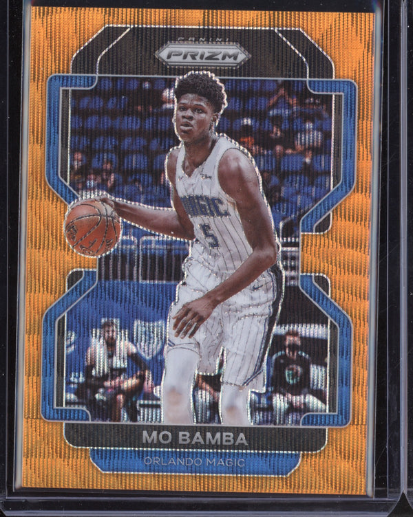 Mo Bamba 2021-22 Panini Prizm Orange Wave 14/60