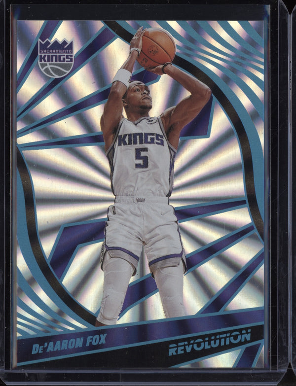 De'Aaron Fox 2021-22 Panini Revolution Sunburst 54/60