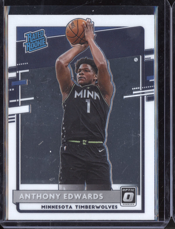 Anthony Edwards 2020-21 Panini Optic RC