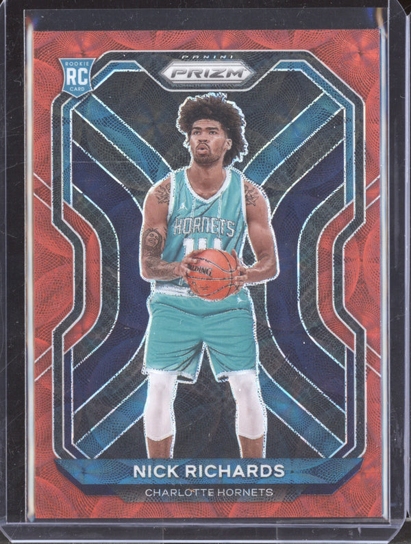 Nick Richards 2020-21 Panini Prizm 253 Choice Red RC 04/88