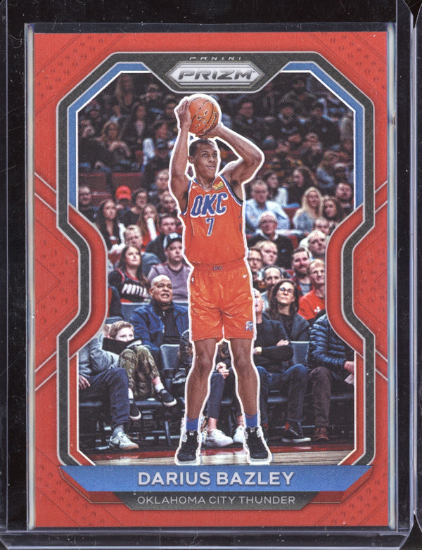 Darius Bazley 2020 Panini Prizm Basketball Red Prizm 99/299