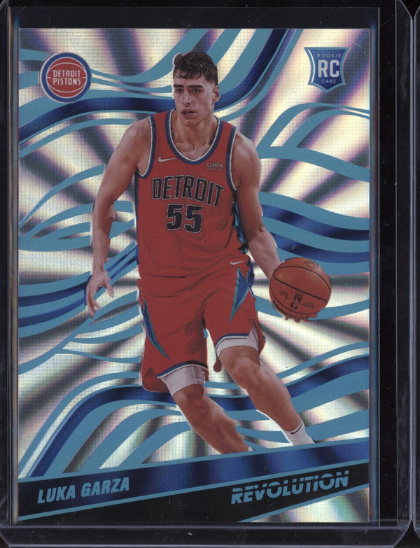 Luka Garza 2021-22 Panini Revolution Sunburst RC 40/60