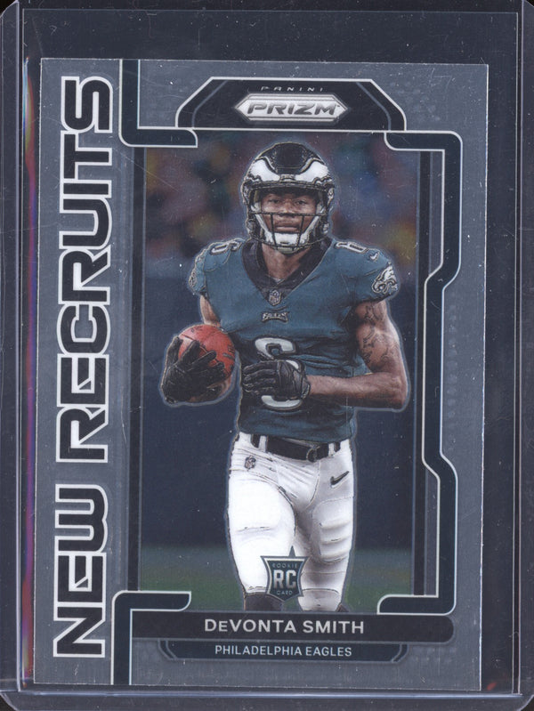 DeVonta Smith 2021 Panini Prizm New Recruits RC