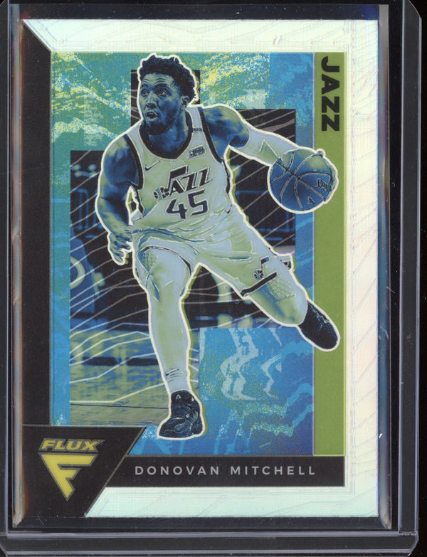 Donovan Mitchell 2020-21 Panini Flux Silver