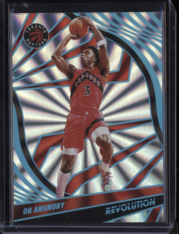 OG Anunoby 2021-22 Panini Revolution Sunburst 38/60