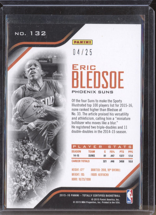 Eric Bledsoe 2015-16 Panini Totally Certified  132 Camo 04/25