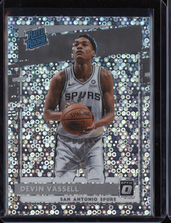 Devin Vassell 2020-21 Panini Optic Fast Break Holo RC