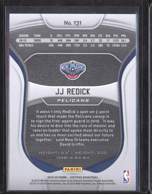 JJ Redick 2019-20 Panini Certified 131 Pink Camo 14/25