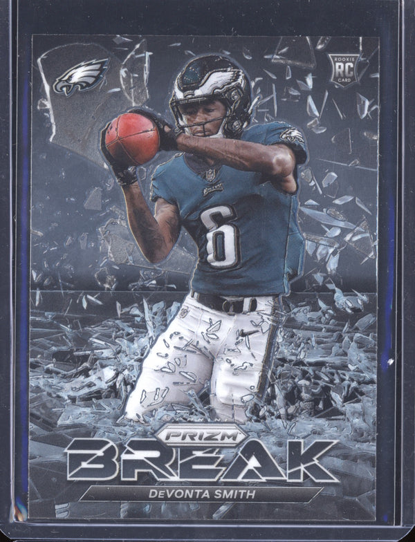 DeVonta Smith 2021 Panini Prizm Break RC