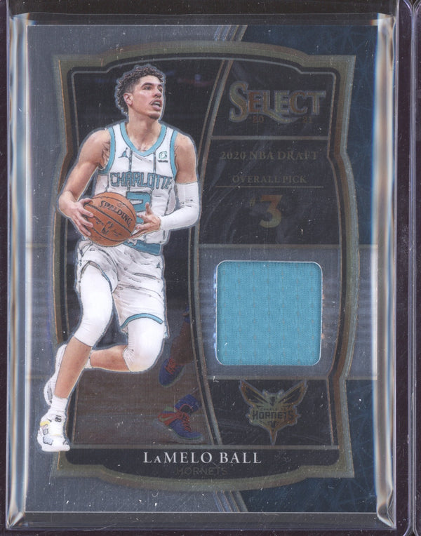 LaMelo Ball 2020-21 Panini Select DS-BAL Draft Selections Memorabilia