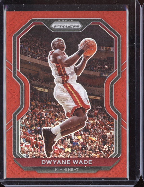 Dwyane Wade 2020 Panini Prizm Basketball Red Prizm 58/299