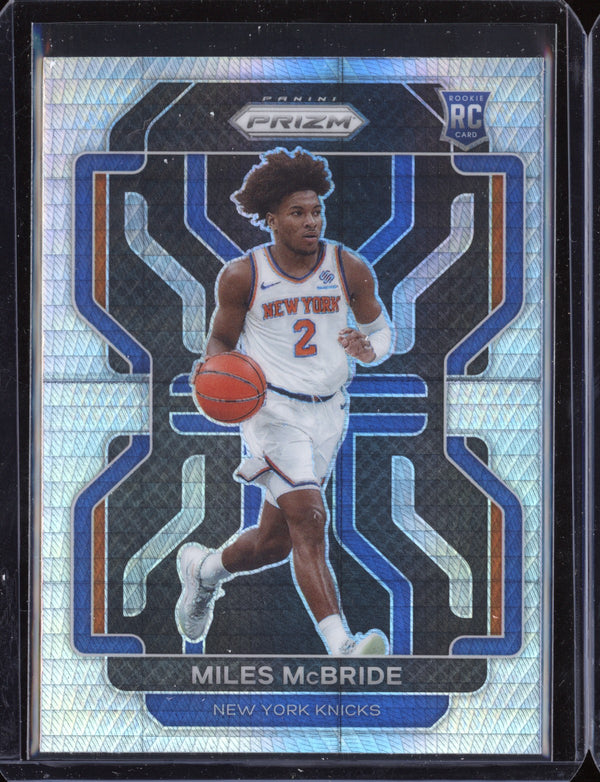 Miles Mcbride 2021-22 Panini Prizm Hyper RC