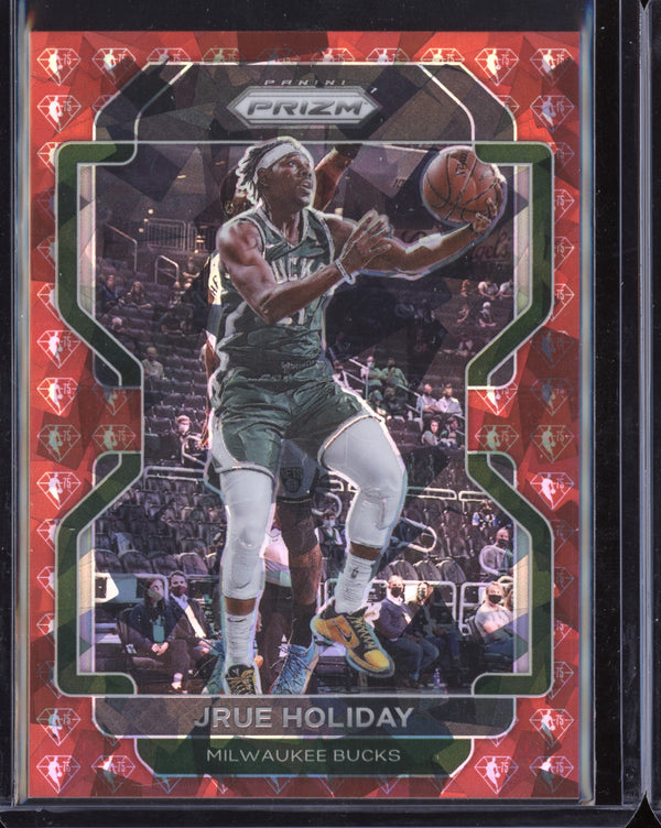 Jrue Holiday 2021-22 Panini Prizm NBA 75th Diamond 14/75