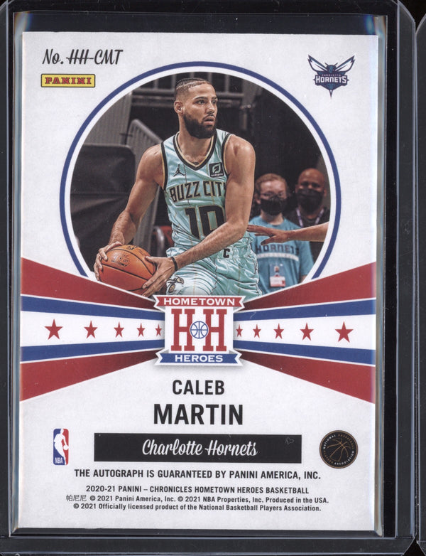 Caleb Martin 2020-21 Panini Chronicles Hometown Heroes Rookie Auto RC 143/149