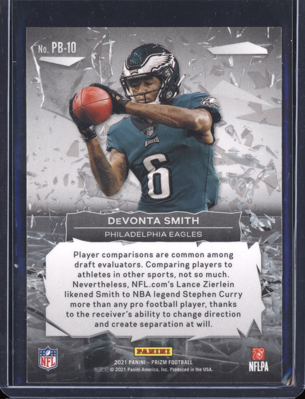 DeVonta Smith 2021 Panini Prizm Break RC