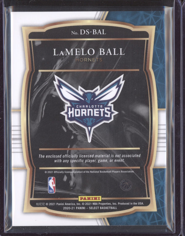 LaMelo Ball 2020-21 Panini Select DS-BAL Draft Selections Memorabilia