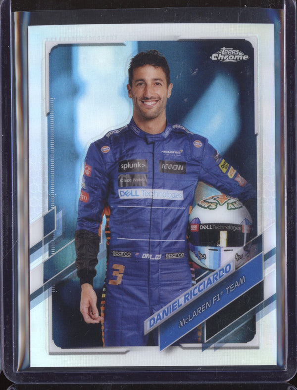 Daniel Ricciardo 2021 Topps Chrome Formula 1 5 Refractor