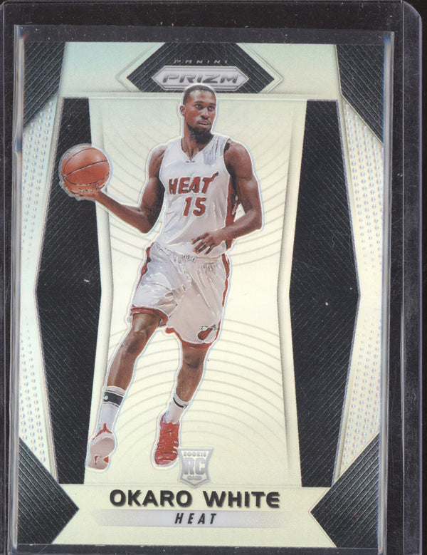 Okaro White 2017-18 Panini Prizm 52 Silver RC