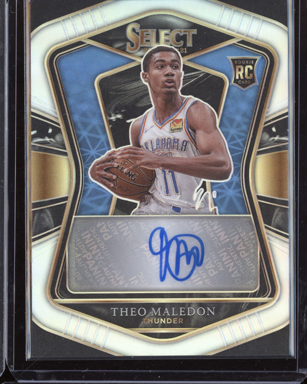 Theo Maledon 2020/21 Panini Select Rookie Signatures RC 103/249