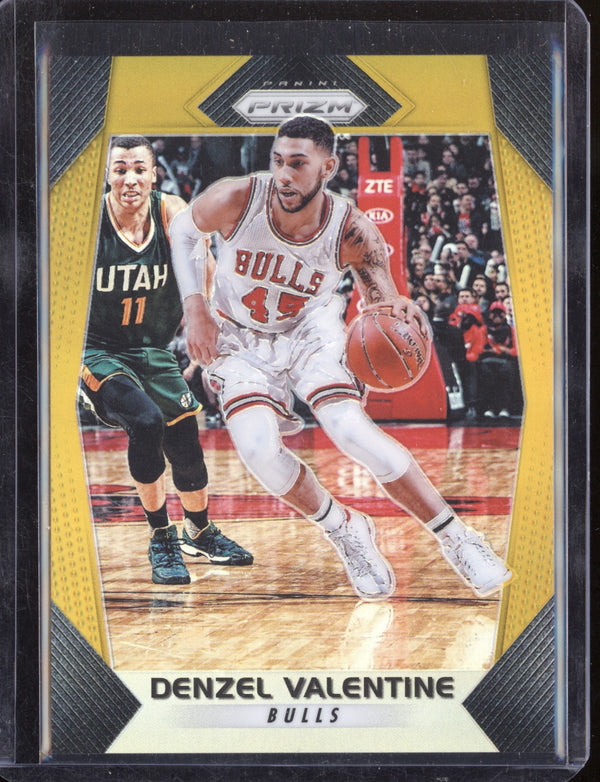 Denzel Valentine 2017/18 Panini Prizm Gold  5/10