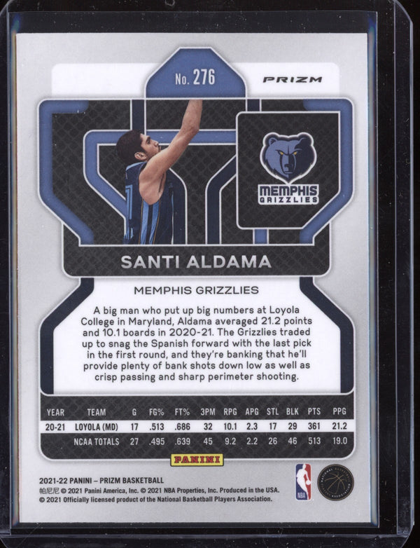 Santi Aldama 2021-22 Panini Prizm Hyper RC