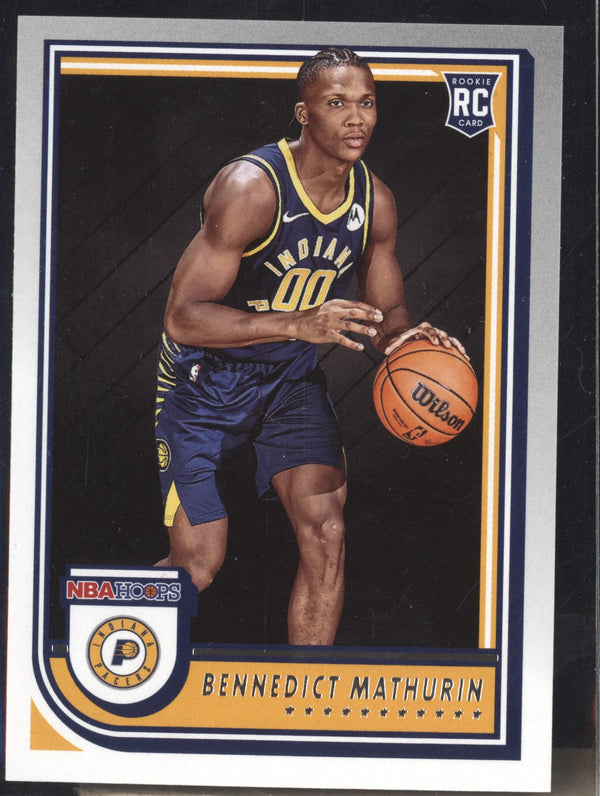 Bennedict Mathurin 2022-23 Panini Hoops 236 RC