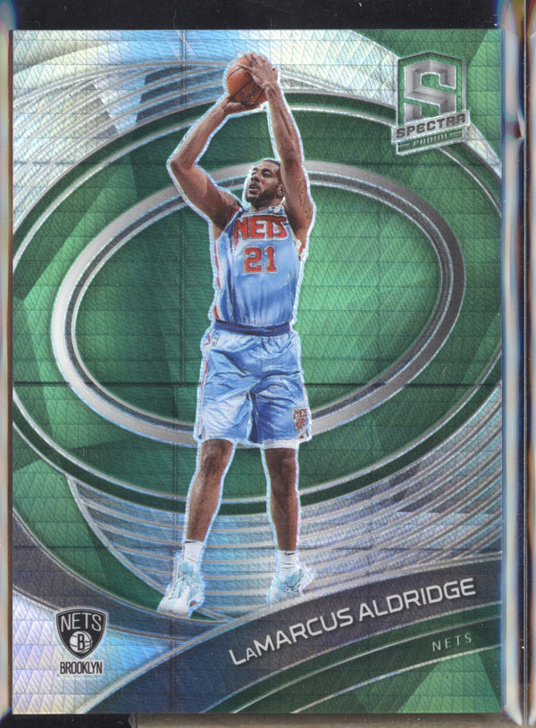 LaMarcus Aldridge 2020-21 Panini Spectra 90 Asia Green