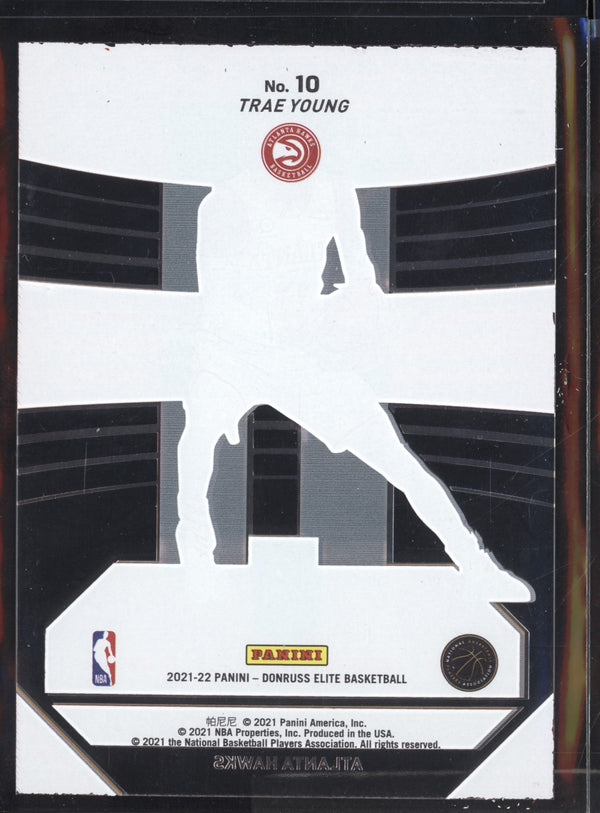 Trae Young 2021-22 Panini Donruss Elite Prime Numbers