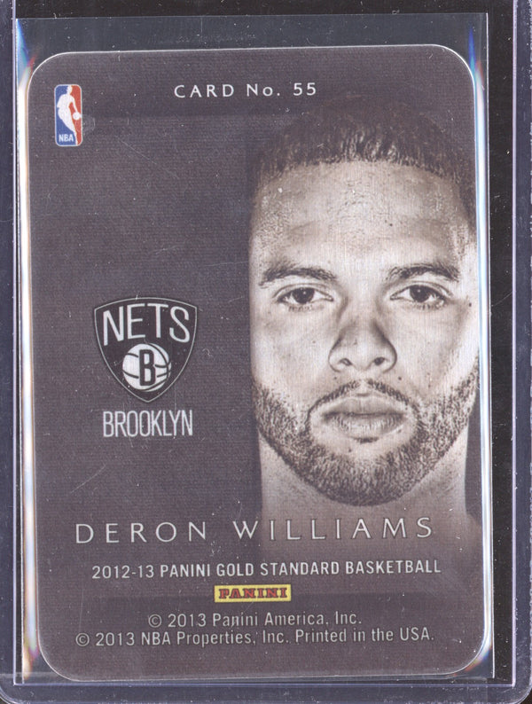 Deron Williams 2012-13 Panini Gold Standard 55 Metal