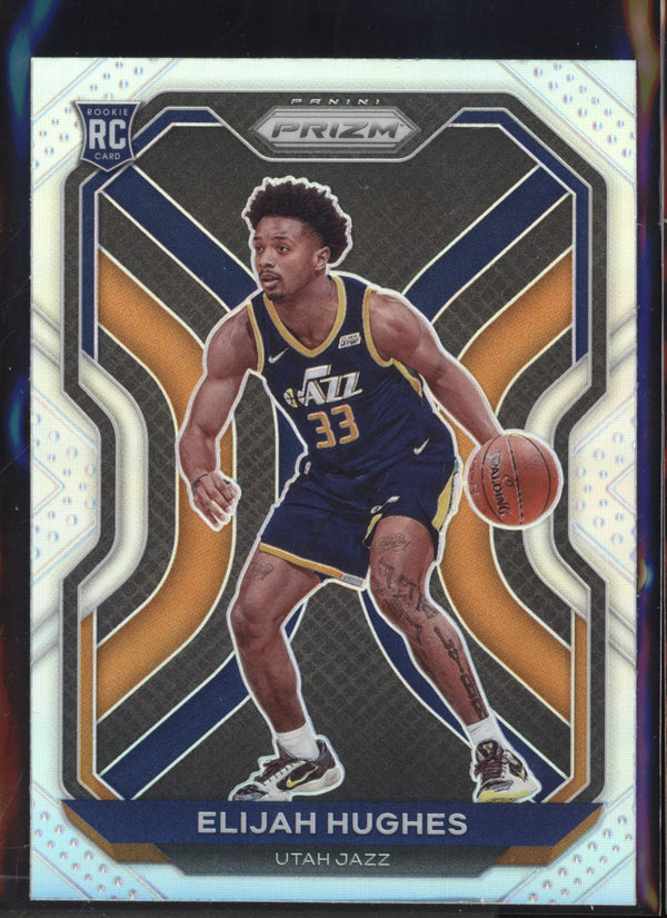 Elijah Hughes 2020/21 Panini Prizm Silver RC