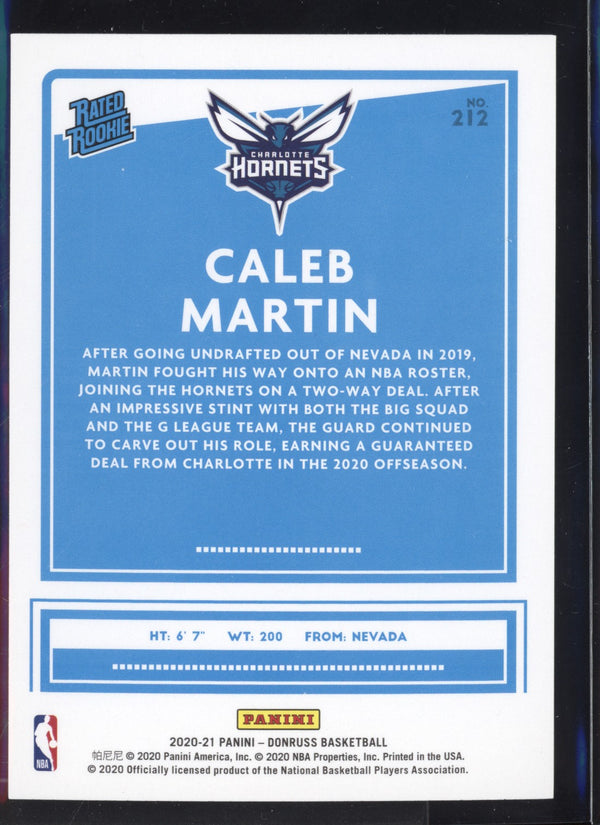 Caleb Martin 2020/21 Panini Donruss Choice RC