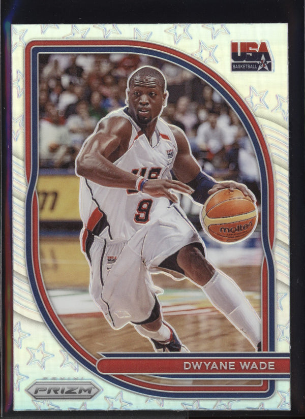 Dwyane Wade 2020/21 Panini Prizm USA Basketball Silver