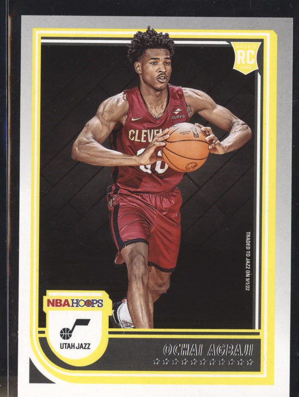 Ochai Agbaji 2022-23 Panini Hoops 244 RC