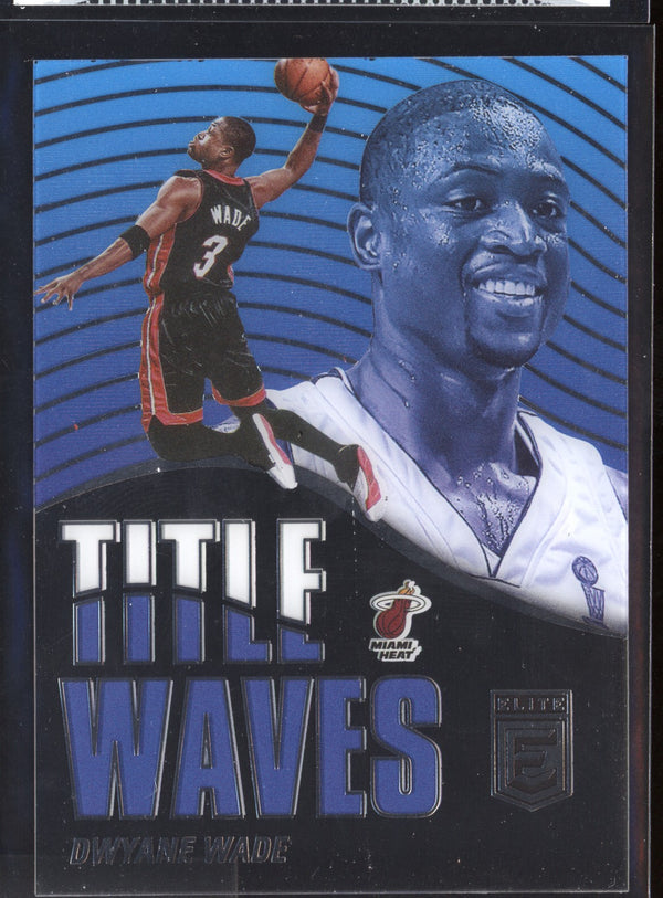 Dwyane Wade 2021-22 Panini Donruss Elite Title Waves