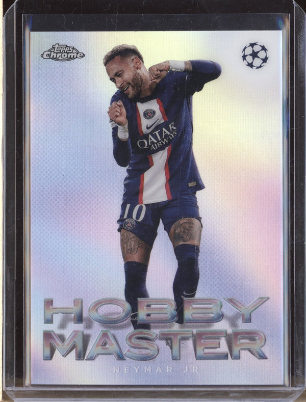 Neymar Jr 2022-23 Topps Chrome UEFA Club H-10 Hobby Master