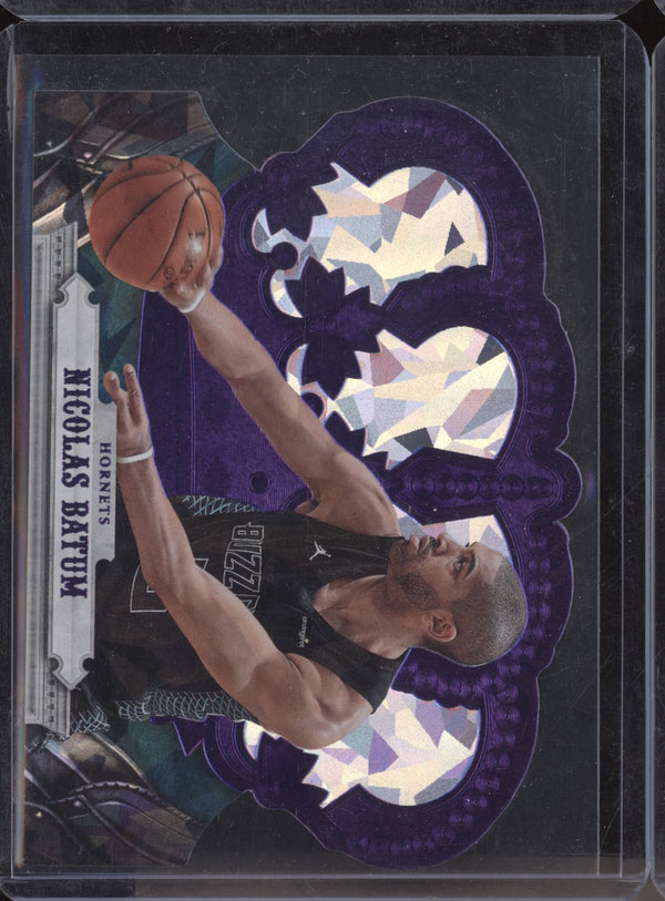 Nicolas Batum 2017-18 Panini Crown Royale 11 Crystal Purple  11/25