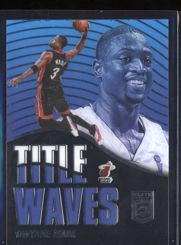 Dwyane Wade 2021-22 Panini Donruss Elite Title Waves