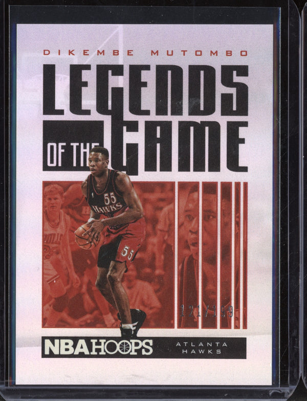 Dikembe Mutombo 2020-21 Panini Hoops Legends of the Game 121/199