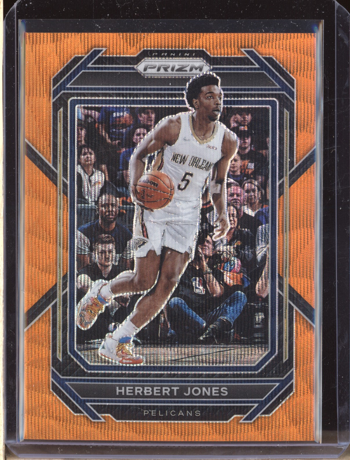 Herbert Jones 2022-23 Panini Prizm 201 Orange Wave 54/60