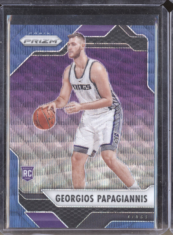 Georgios Papagiannis 2016-17 Panini Prizm 113 Blue Wave RC 44/99