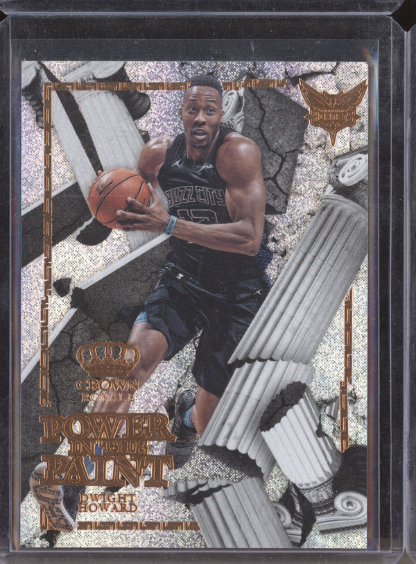 Dwight Howard 2017-18 Panini Crown Royale PIP-10 Power In The Paint