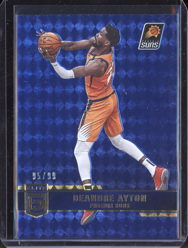 Deandre Ayton 2021/22 Panini Elite Blue 95/99